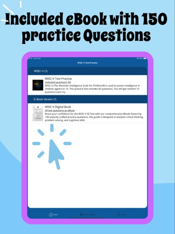 WISC-V Test Practice Pro iPad screenshot