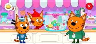 Kid-E-Cats. Winter Holidays iPhone screenshot