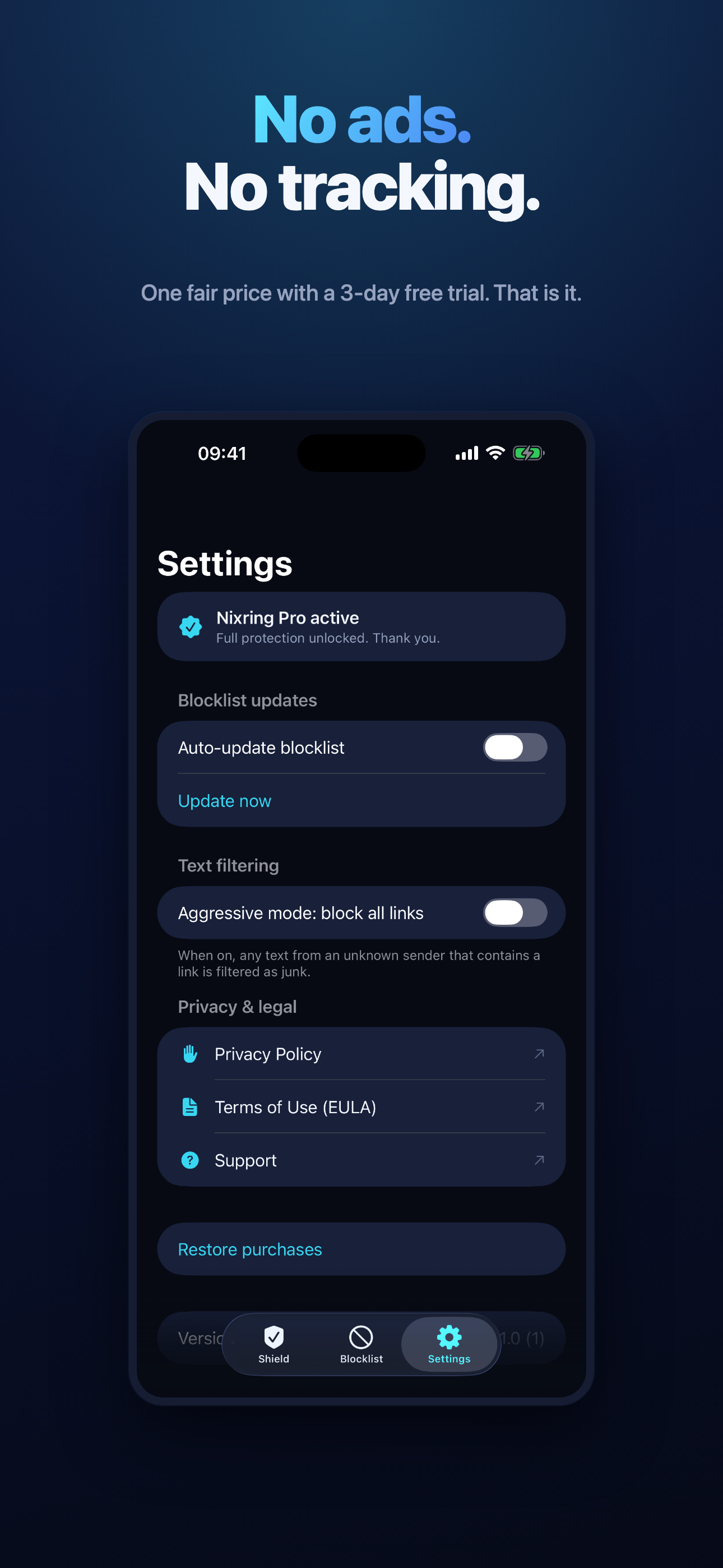 Nixring: Spam Call Blocker screenshot 5