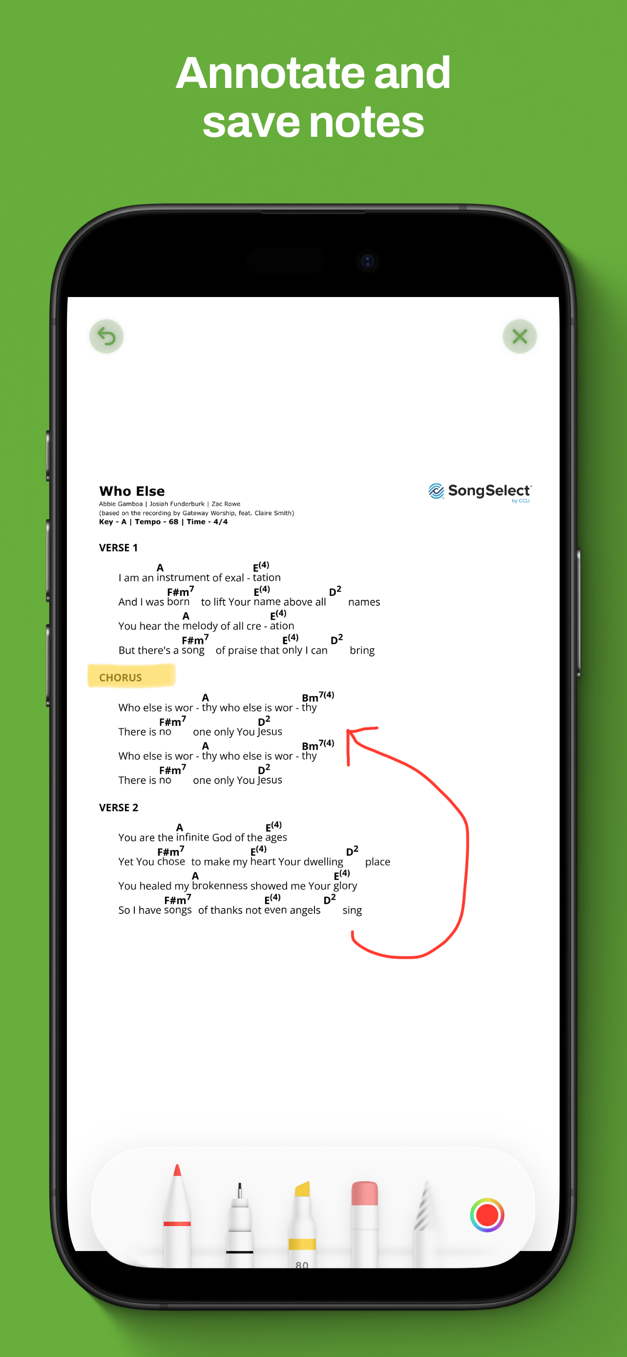 PCO Songbook screenshot 3