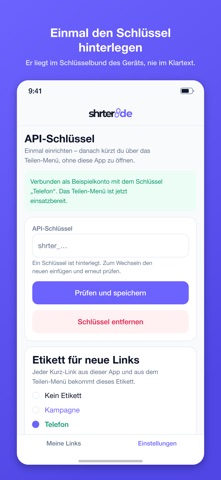shrter.de screenshot 2