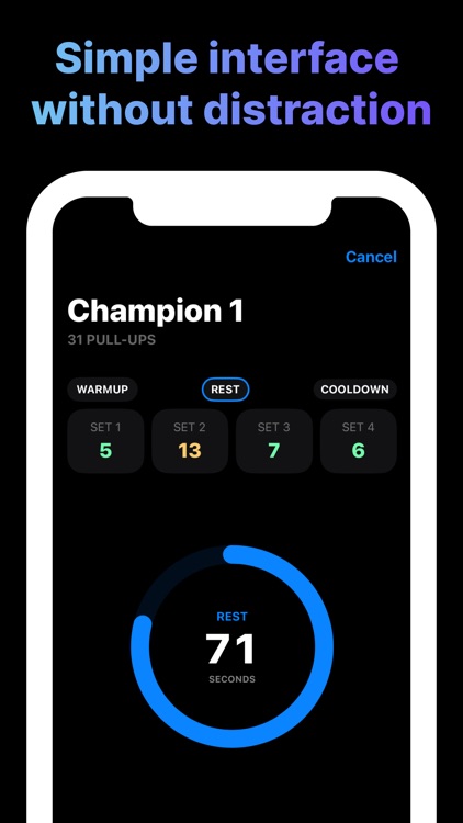 PullUps 20: Pull-Up Challenge screenshot-3