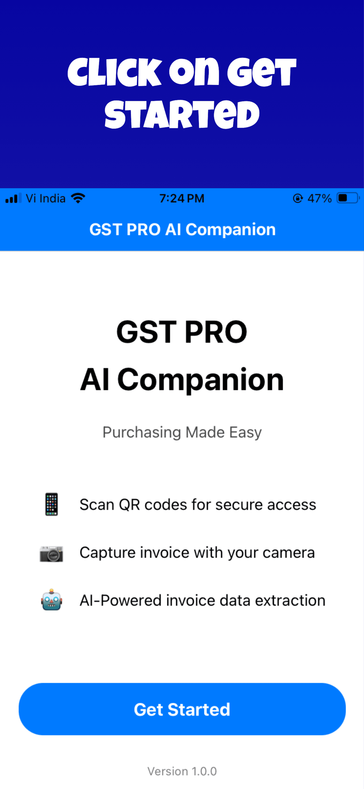GST PRO AI Mobile Companion screenshot 3
