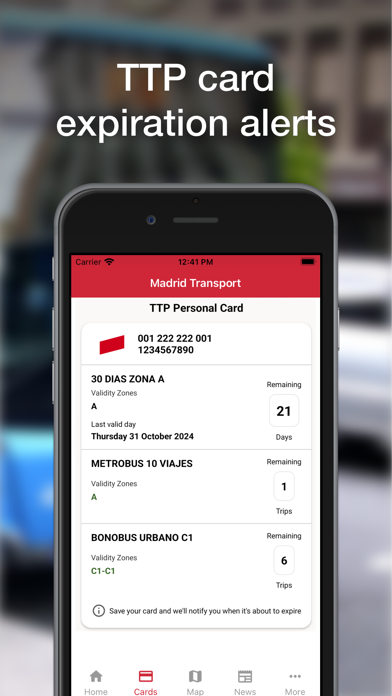 Madrid Transport - TTP Screenshot