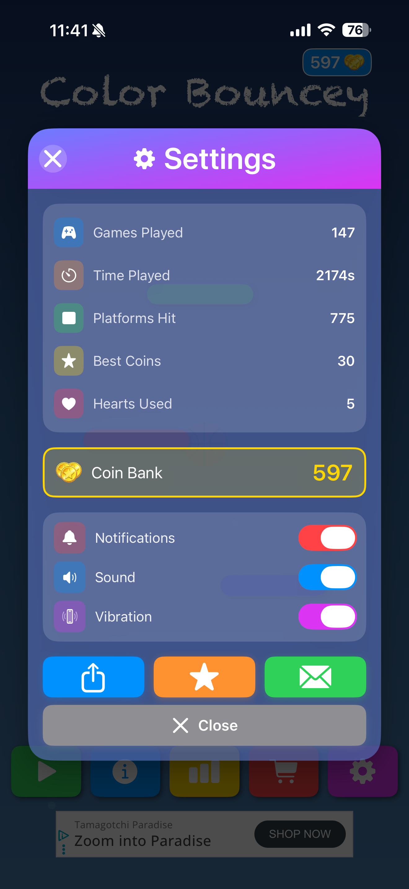 Color Bouncey screenshot 5