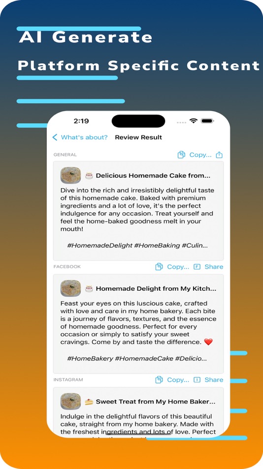 Social Media Post Maker by GPT (iOS) 由: Weijie Li