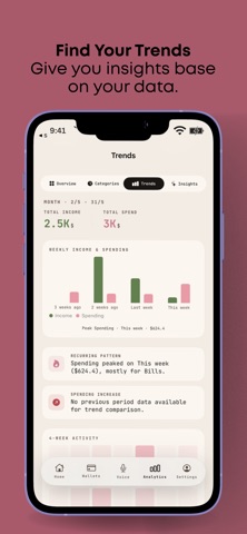 Sakura - Voice Expense Tracker screenshot