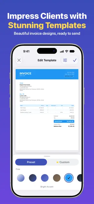 Invoice Maker Estimate Billing screenshot 2