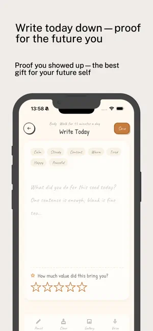 Growth Rings: Future Journal screenshot 4