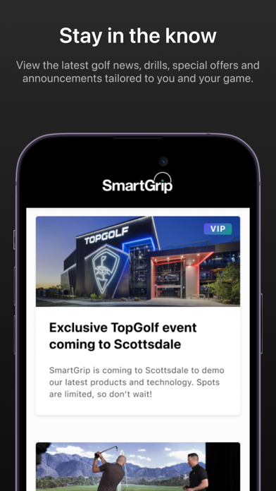 SmartGrip Golf iPhone screenshot 3 - Sports app