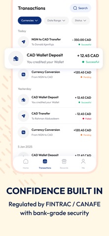 Korrency - Send Money Easily Screenshot 5 of 8