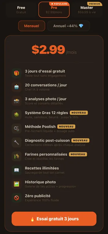 PizzAI - Expert Pâte & IA screenshot 9 of 9