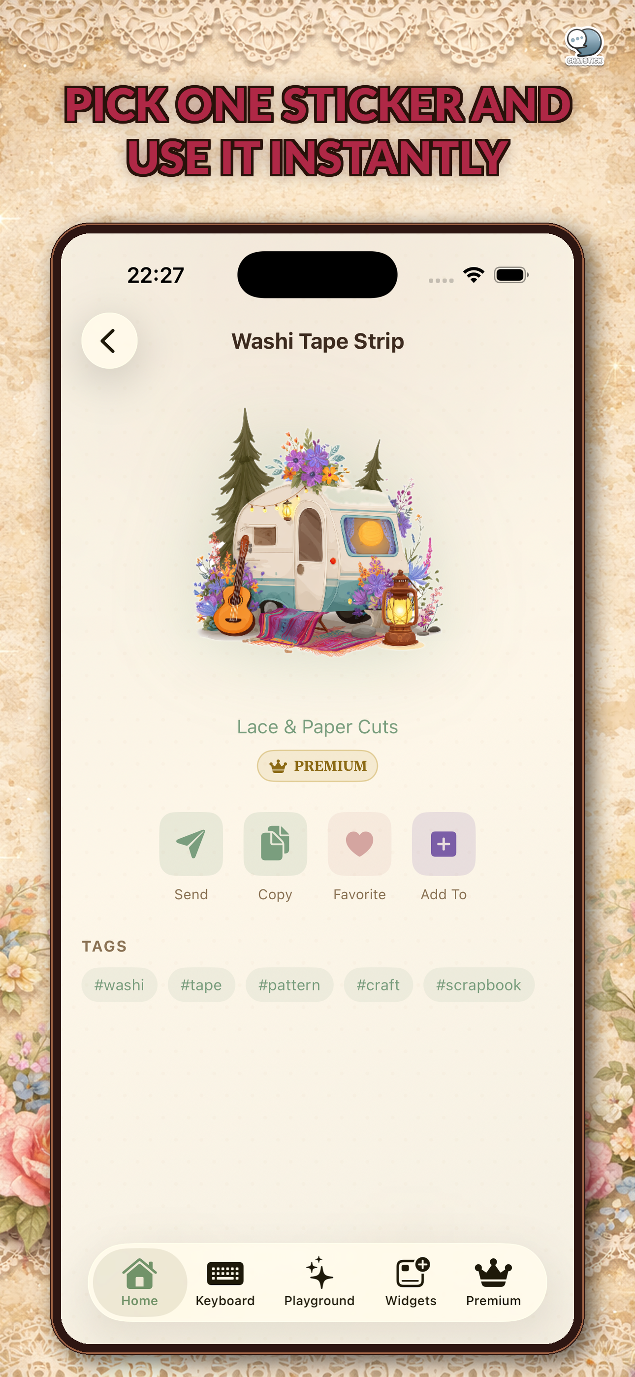 Vintage Emoji Stickers by CS screenshot 9