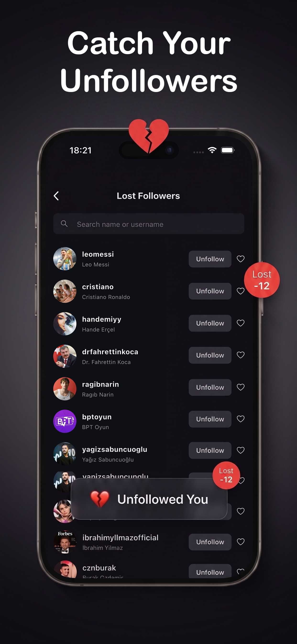 Followers Analytics & Unfollow screenshot 4
