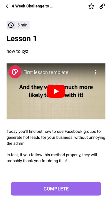 Create Success Coach Companion iPhone screenshot 2 - Business app