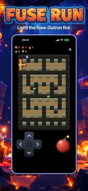 Fuse Run: Bomb Maze Arcade screenshot 3