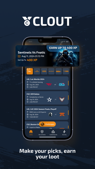 Play Clout iPhone screenshot 1 - Entertainment app