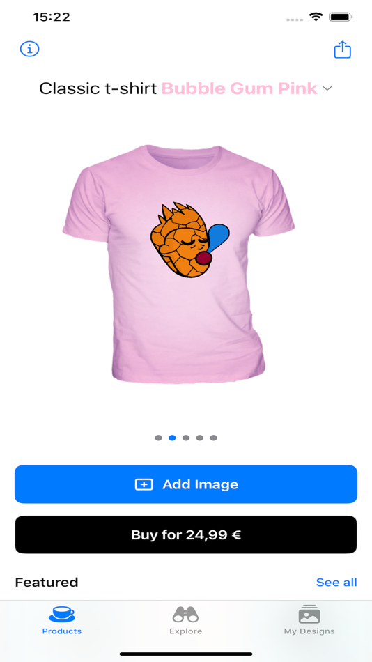 #1. Imprify - AI Print Studio (iOS) 由: Fede García