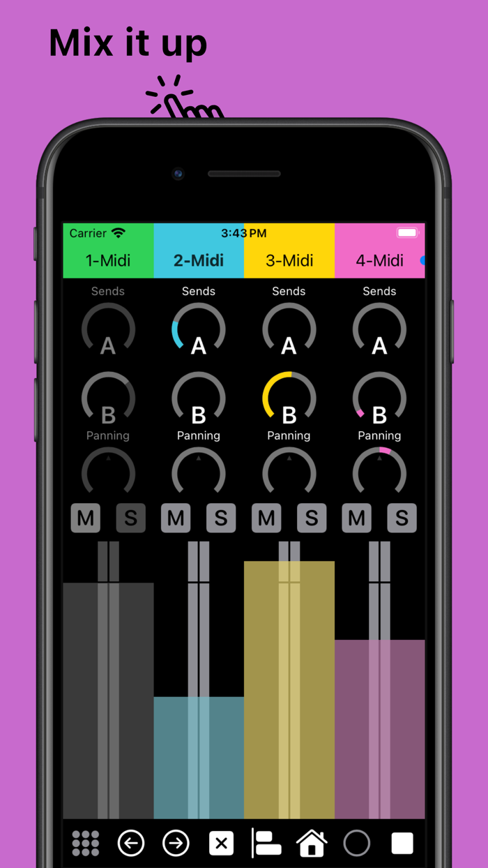 7III Tap Live MIDI Controller