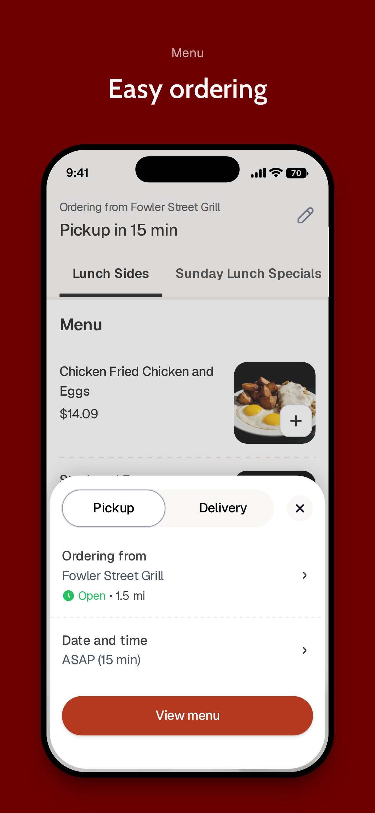 Fowler Street Grill screenshot 3