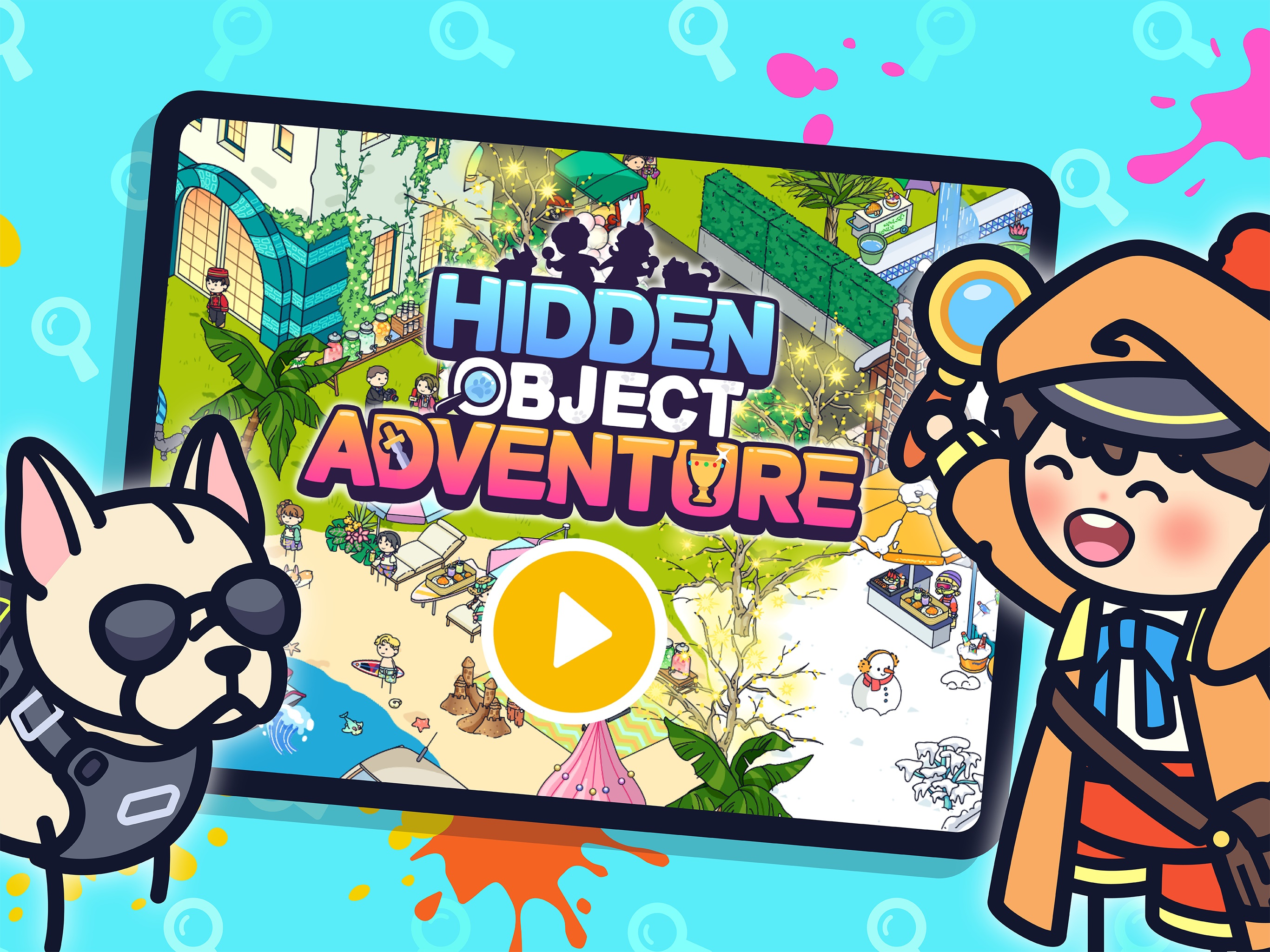 Hidden object adventure games