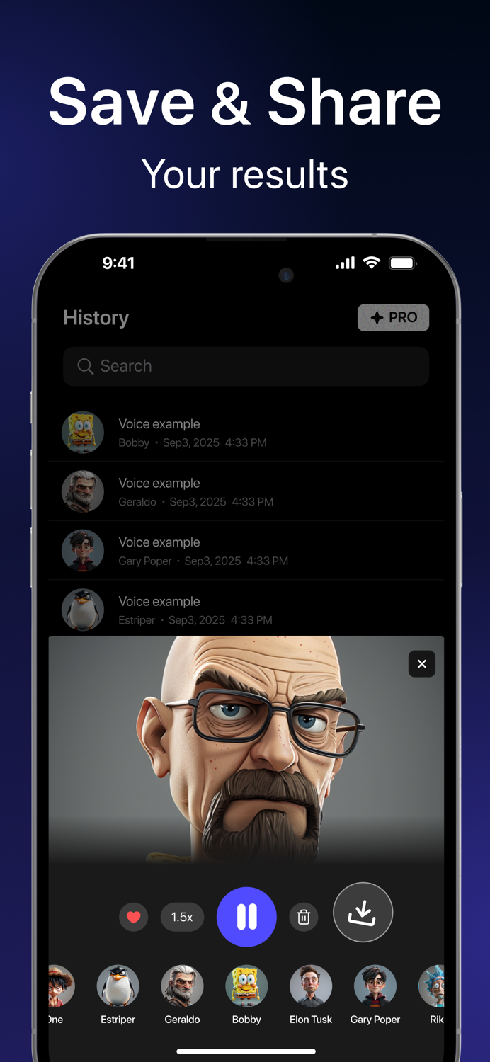 Voice Changer AI Modifier Pro