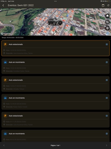 RexCeler_gps iPad screenshot