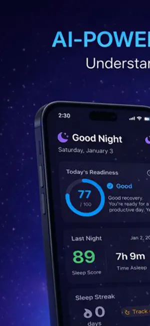 Lucid: Sleep Tracker & Sounds screenshot 1