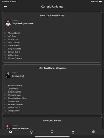 Martial Arts InterNetwork iPad screenshot