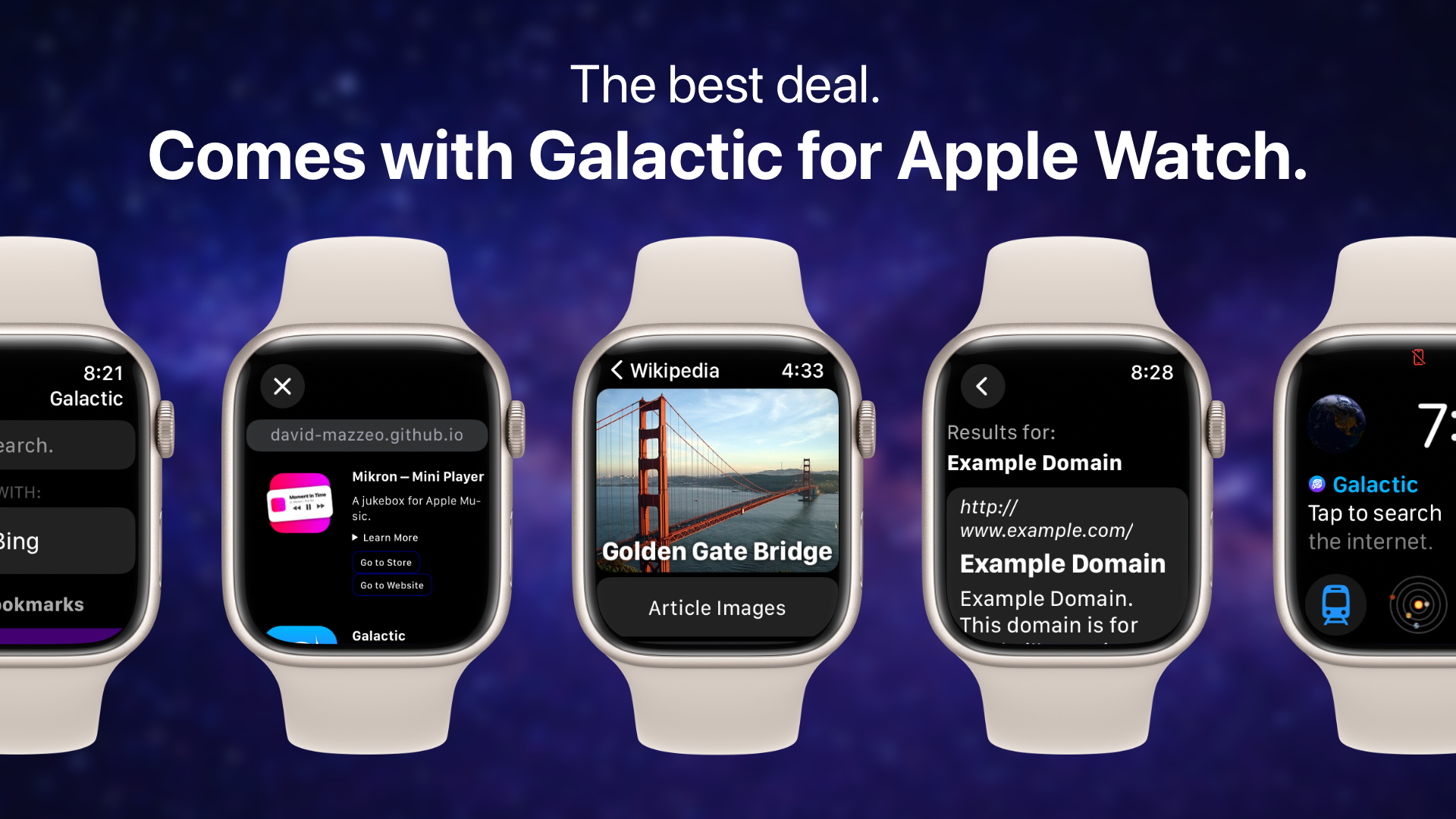 Galactic: Web Browser & Google screenshot 15