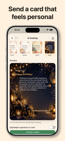 DayKeeper: Birthdays & More Screenshot 3 of 10