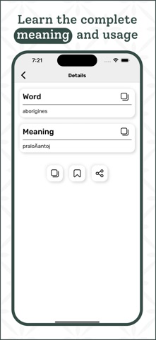 Esperanto Dictionary screenshot