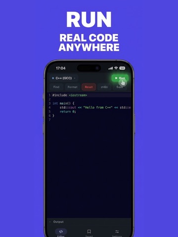 Code Runner: Compiler iPad screenshot 1
