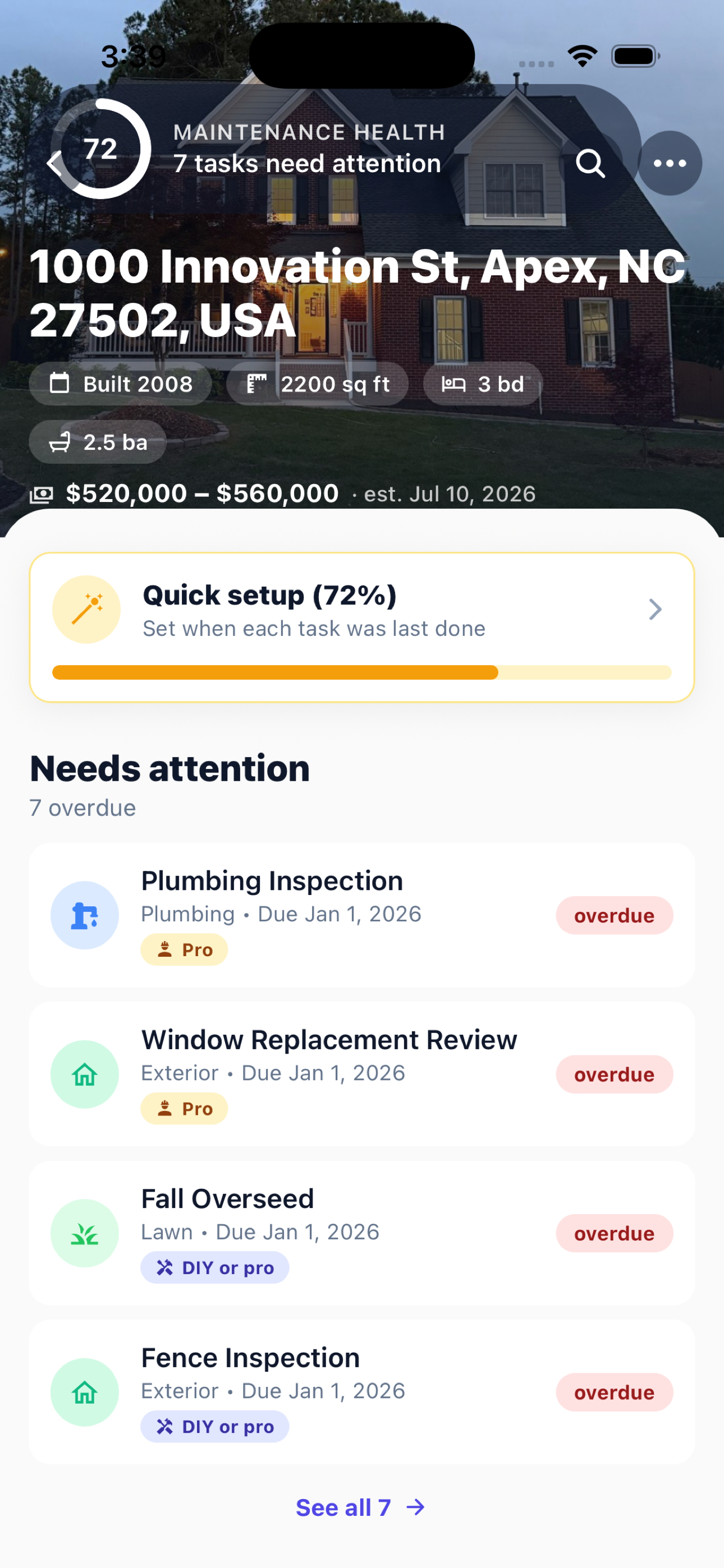 HomeSturdy — Home Maintenance screenshot 6