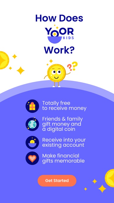 YoorKids: Gift to kids savings Screenshot