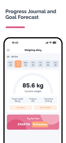 Startik: ai calorie tracker Screenshot 4 of 8