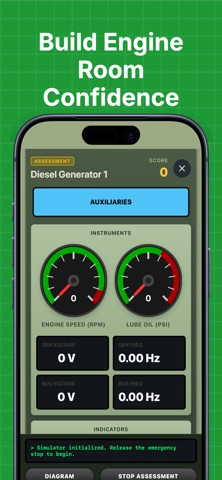 Engine Room Simulator - ERS iPhone screenshot