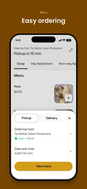 Taj Mahal Indian Restaurant screenshot 3