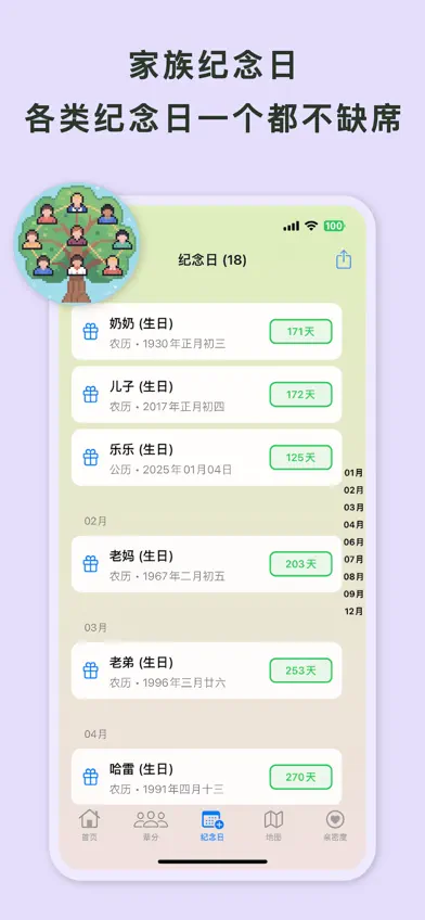 RelaTree screenshot 3