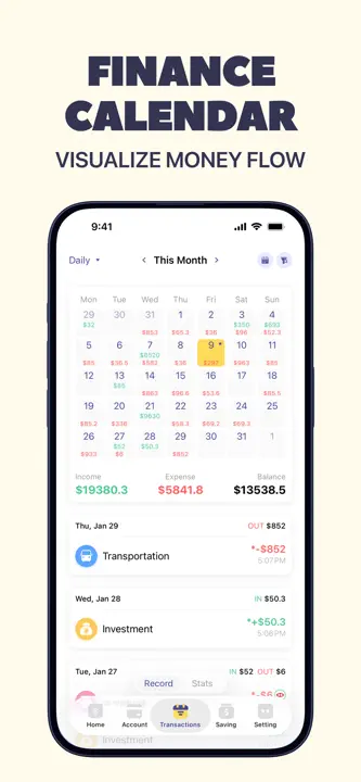 Budget appのスクリーンショット（5/10）