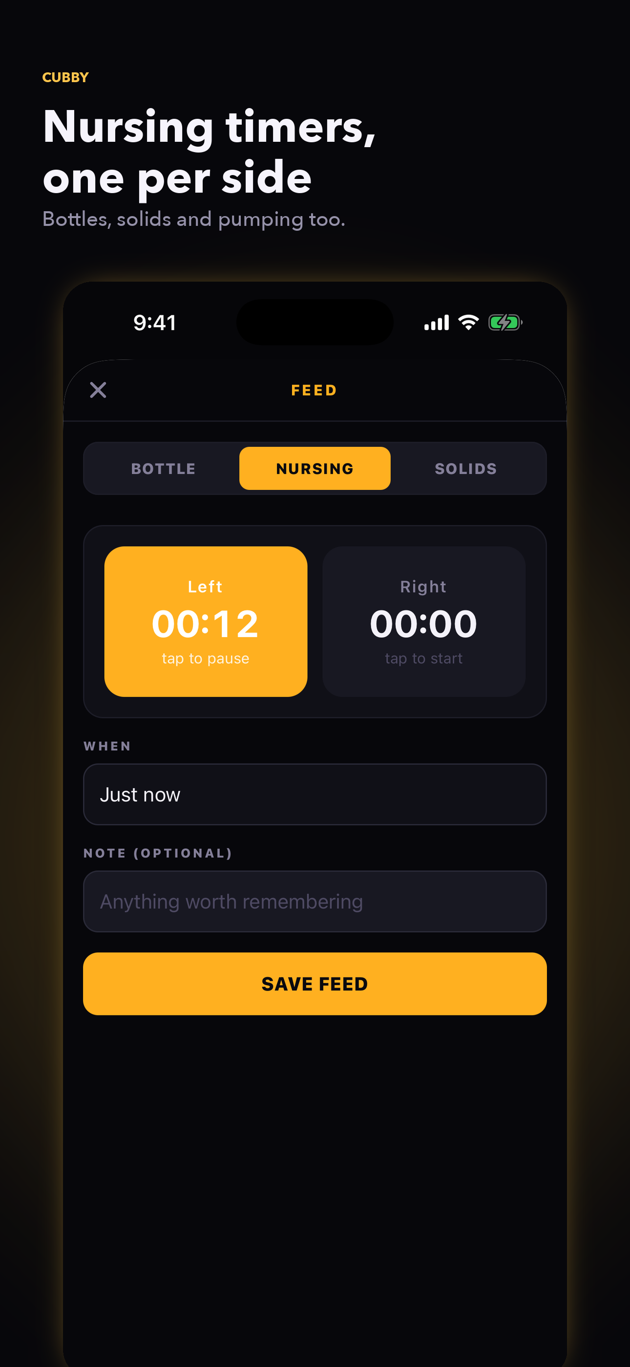 Cubby Baby Tracker screenshot 7