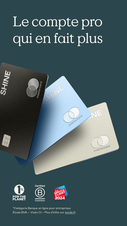 #1. Shine - Compte pro en ligne (iOS) Podle: Shine SAS