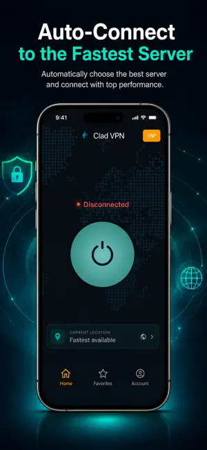 Clad VPN: Fast & Secure screenshot 3