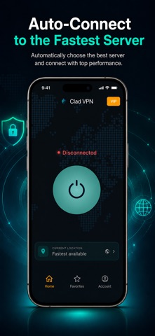 Clad VPN: Fast & Secure Screenshot 3 of 6