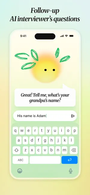 TellKin: Family Biographer screenshot 2