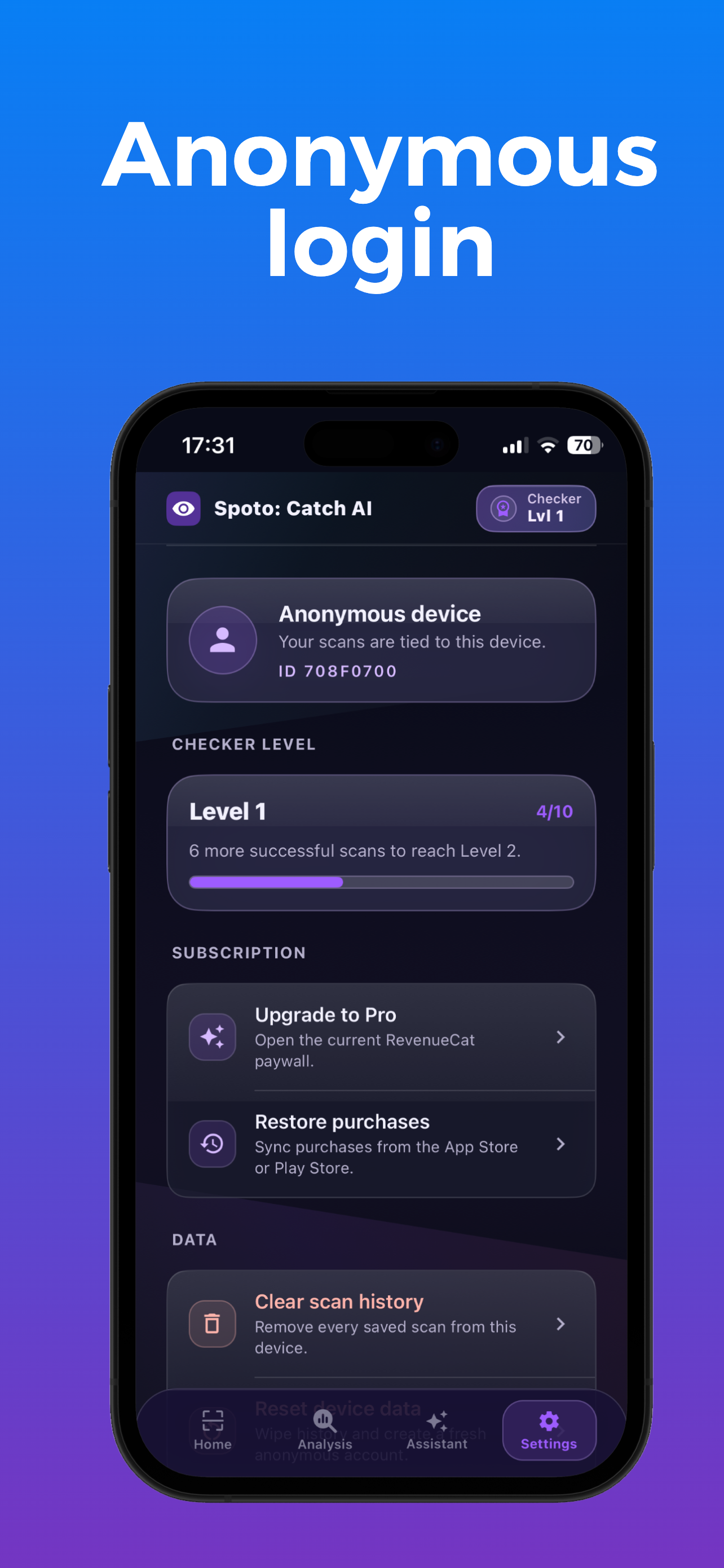 Spoto: Detect AI