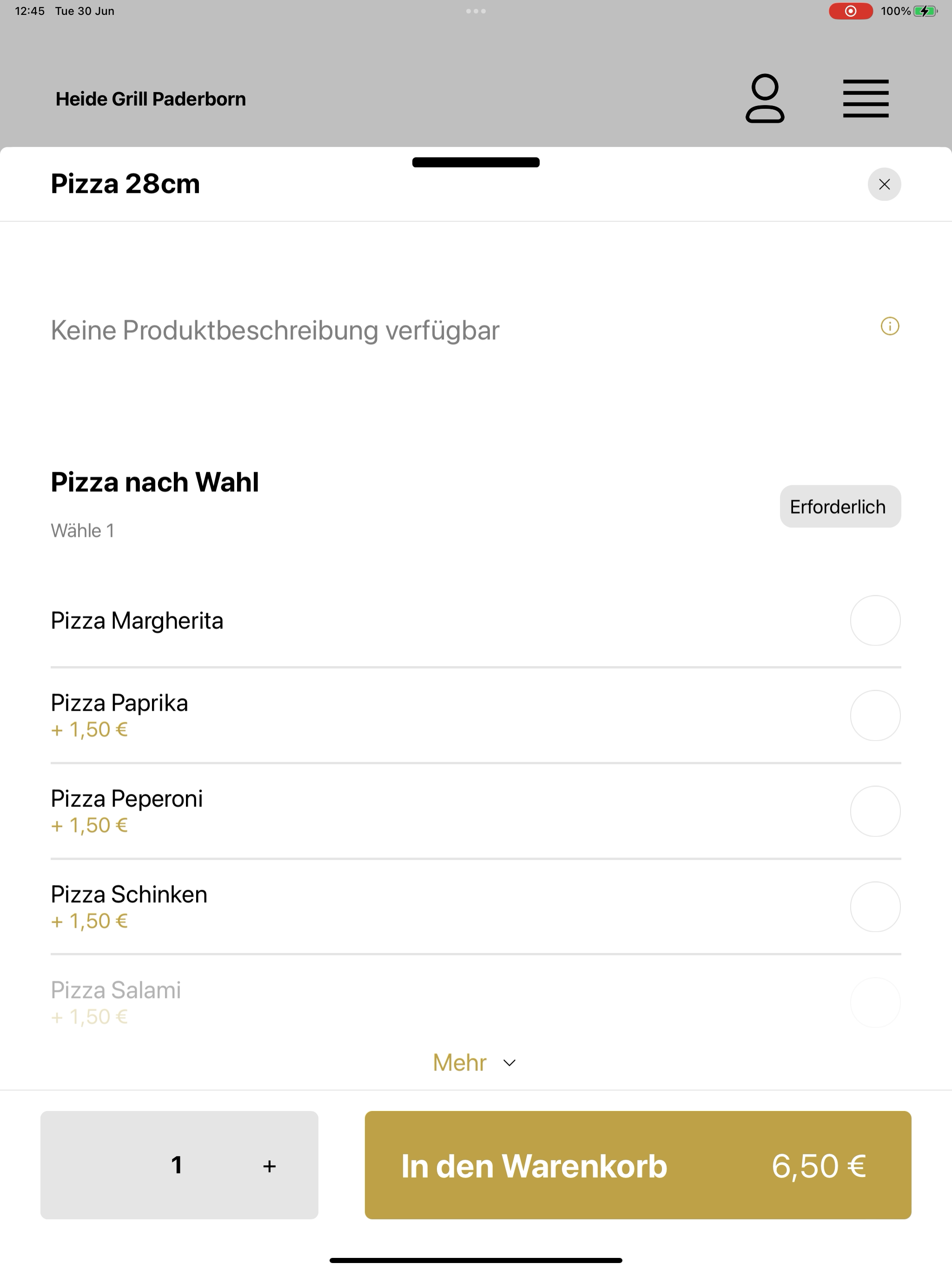 Heide Grill Paderborn screenshot 13