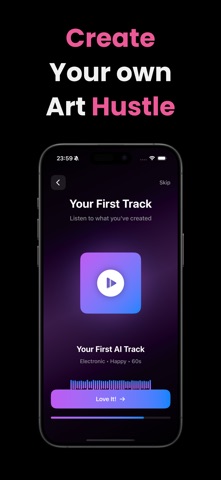 AI Music Generate - Song Maker iPhone screenshot