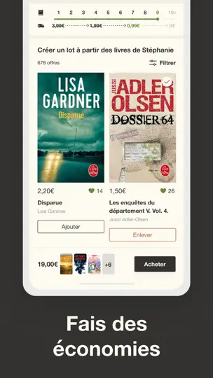 Capture d'écran de Book Village: Acheter & Vendre sur iPhone 5