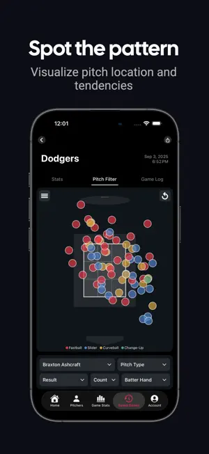 Seam - Pitch Charting screenshot 3